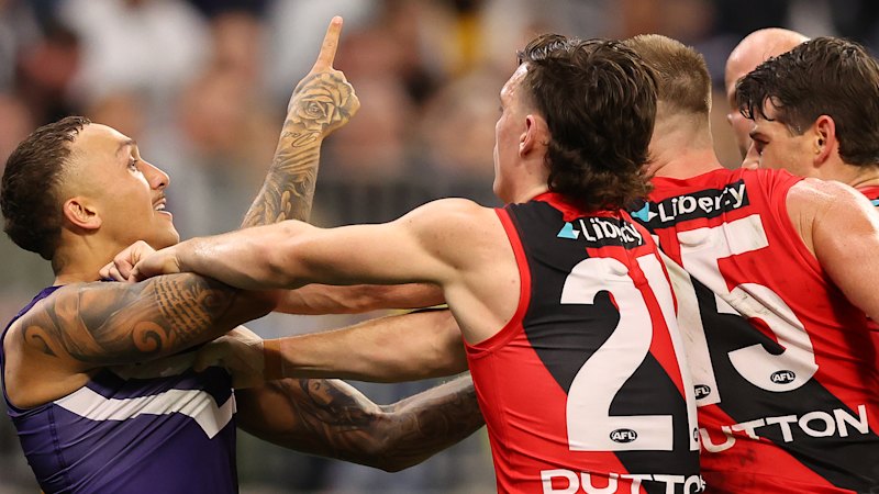 Docker’s scoreboard sledge tells the story on humbling night for Bombers