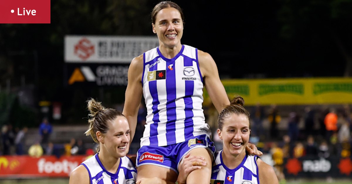 Follow AFLW finals week 1 qualifying final scores, results, odds, squads and start time from Ikon Park in Carlton