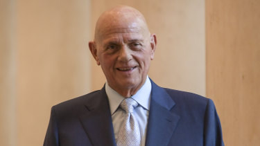 Solomon Lew, Myer's largest shareholder.
