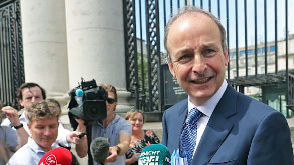 Fianna Fail leader Micheal Martin will become PM.