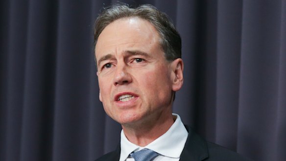 Greg Hunt has urged Victoria to adopt the Commonwealth definition of a COVID-19 hotspot to allow Melbourne to move out of lockdown.