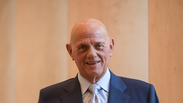 Solomon Lew, Myer's largest shareholder.
