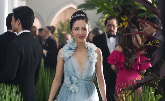 Constance Wu as Rachel Chu in Crazy Rich Asians.