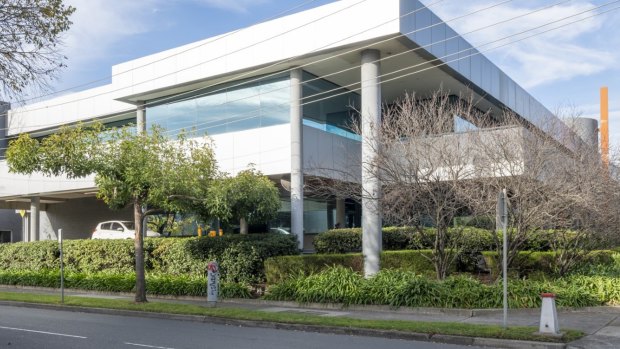 The former Bunnings office in Hawthorn East.