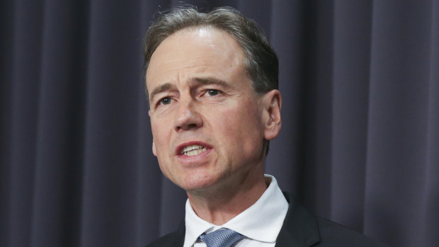 Greg Hunt has urged Victoria to adopt the Commonwealth definition of a COVID-19 hotspot to allow Melbourne to move out of lockdown.