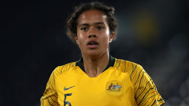 Match-winner: Mary Fowler scored the Young Matildas' only goal against Vietnam.
