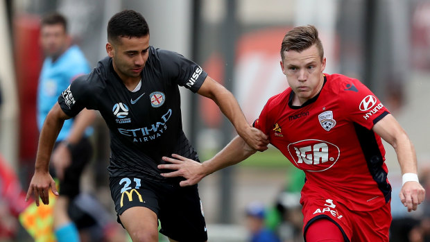 Ramy Najjarine in action for Melbourne City.