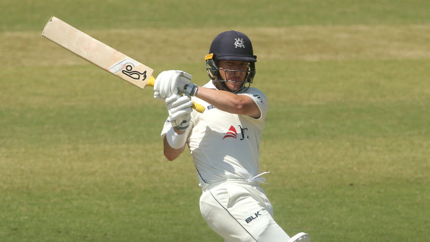Marcus Harris has starred for Victoria this season and is looking to cement a spot in the Australian Test team.