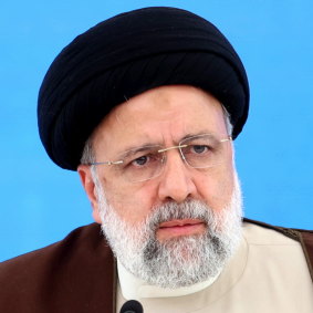 Iranian President Ebrahim Raisi.