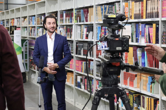 DigiDirect chief executive and Booktopia’s new boss Shant Kradjian.