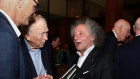 News Corp’s Michael Miller with Jack Cowin and Gary Weiss.