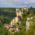 Rocamadour - one of the most beautiful and most visited medieval villages in France.