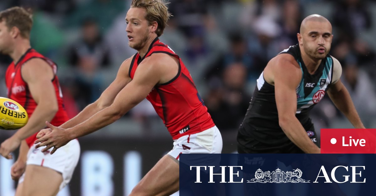 Afl 2020 Round 17 Live Updates Essendon Bombers Start Brightly Against Ladder Leading Port Adelaide Power Glbnews Com