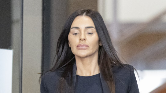 Underworld lawyer Sarah Tricarico this month.