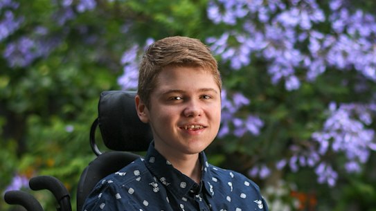 Year 12 student Justin Ivelja is expected to be dux of St Joseph’s College Geelong. 