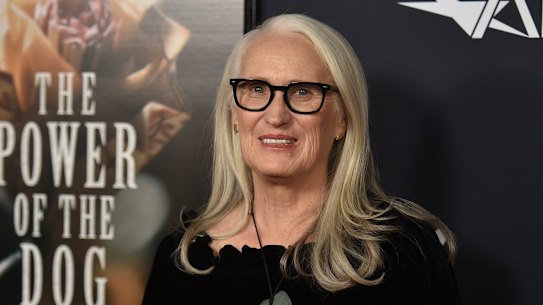 Surging ahead towards an Oscar win ... The Power of the Dog director Jane Campion.