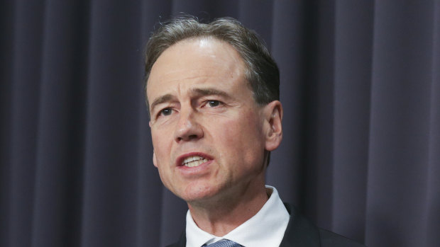 Greg Hunt has urged Victoria to adopt the Commonwealth definition of a COVID-19 hotspot to allow Melbourne to move out of lockdown.