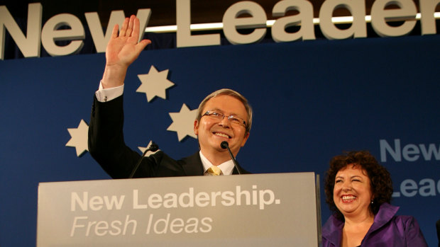 Kevin Rudd scored a resounding victory in 2007.