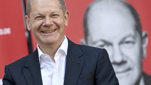 Olaf Scholz hopes to go from Merkel deputy to Chancellor.