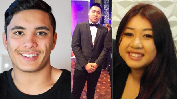 Joshua Tam, Nathan Tran and Diana Nguyen died after attending music festivals in NSW.