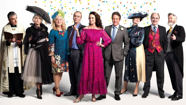 The Four Weddings and a Funeral cast are back for a short in aid of Comic Relief.