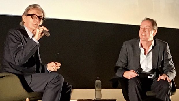 BIll Nighy at Q&A session with Garry Maddox about the 2016 film Their Finest.