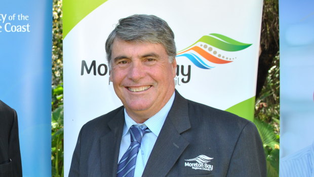 Suspended Moreton Bay mayor Allan Sutherland.