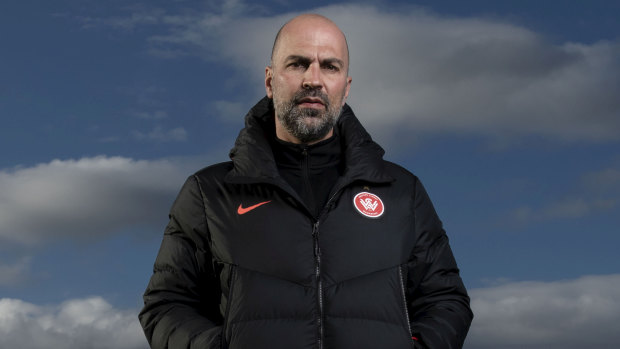 Markus Babbel now has a tattoo of the Western Sydney Wanderers logo on his arm.