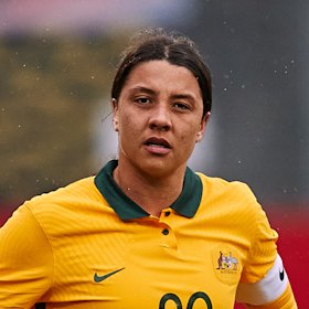 Sam Kerr couldn’t lift Australia to victory.
