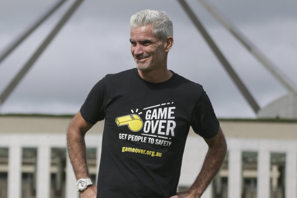Craig Foster is the frontman for the #RacismNOTWelcome campaign created by the Inner West Multicultural Council.