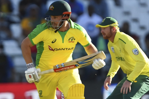 Australia's limited-overs captain Aaron Finch.