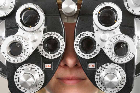 Half of all people will be short-sighted by 2050, the World Health Organisation predicts.