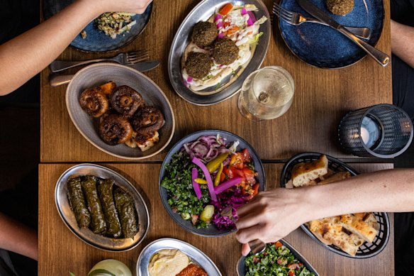 A mix of dishes from Sulo's Shish & Pide.