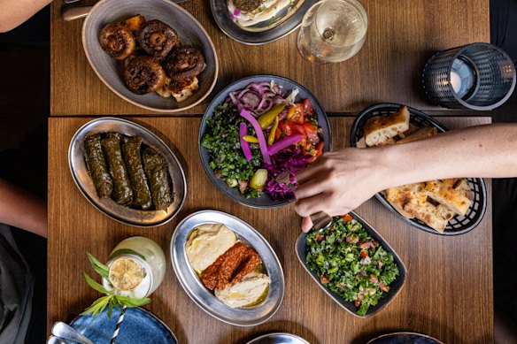 A mix of dishes from Sulo's Shish &amp; Pide.