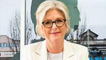 Independent member for Indi, MP Helen Haines at her office.