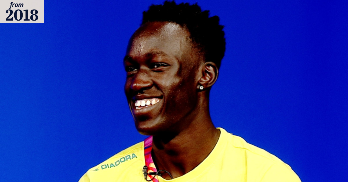Deng breaks Australian 800m record