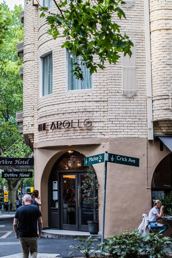 The Apollo in Potts Point.