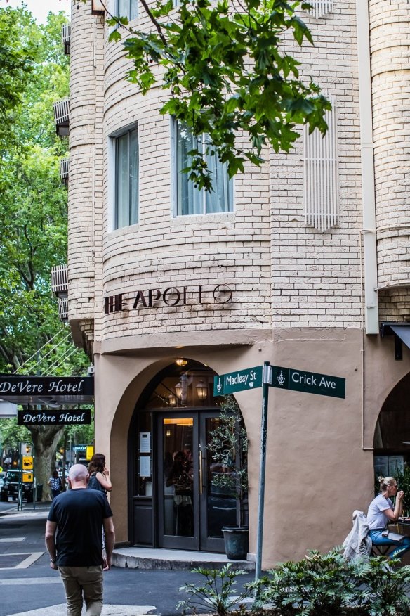 The Apollo on Macleay Street, Potts Point. 