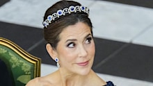 Queen Mary debuted a newly reworked tiara from the Danish Royal Collection featuring sapphires and diamonds.