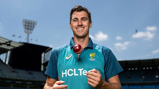 Australian captain Pat Cummins at the MCG.