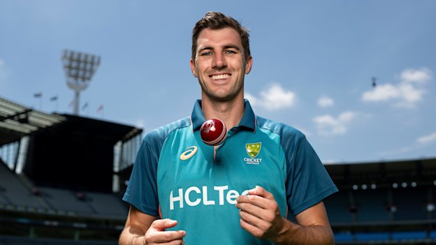 Australian captain Pat Cummins at the MCG.