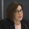 Woolworths boss Amanda Bardwell at the ACCC hearing.