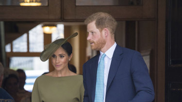 The Duke and Duchess of Sussex are heading our way.