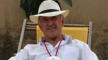 John of God guide and author Robert Pellegrino-Estrich in Abadiania, Brazil. 