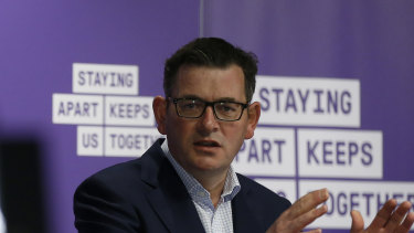 Victoria Premier Daniel Andrews.