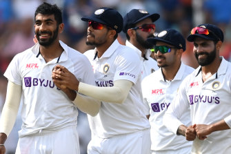 India took a 2-1 series lead over England thanks largely to quick Jasprit Bumrah (left).