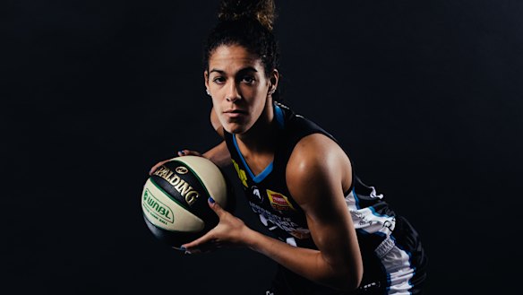 Canberra recruit Kia Nurse has won the WNBL player of the month award.