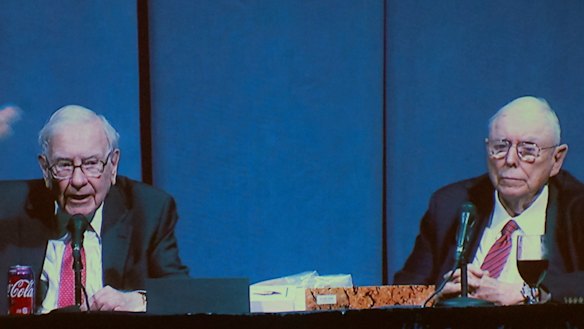 Warren Buffett and Charlie Munger, the vice-chairman of Berkshire, took the stage for more than five hours at the company’s annual meeting in downtown Omaha.