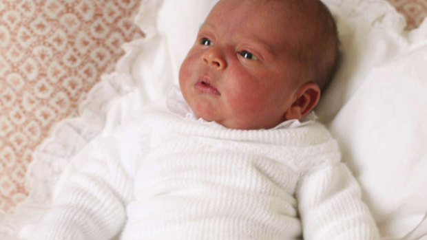 Britain's newest royal: Prince Louis. 