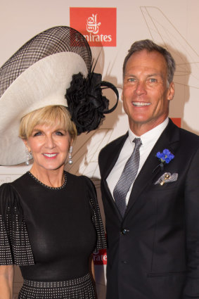 Lovebirds Julie Bishop and David Panton, will they soon be crossing the Nullarbor on a more permanent basis?